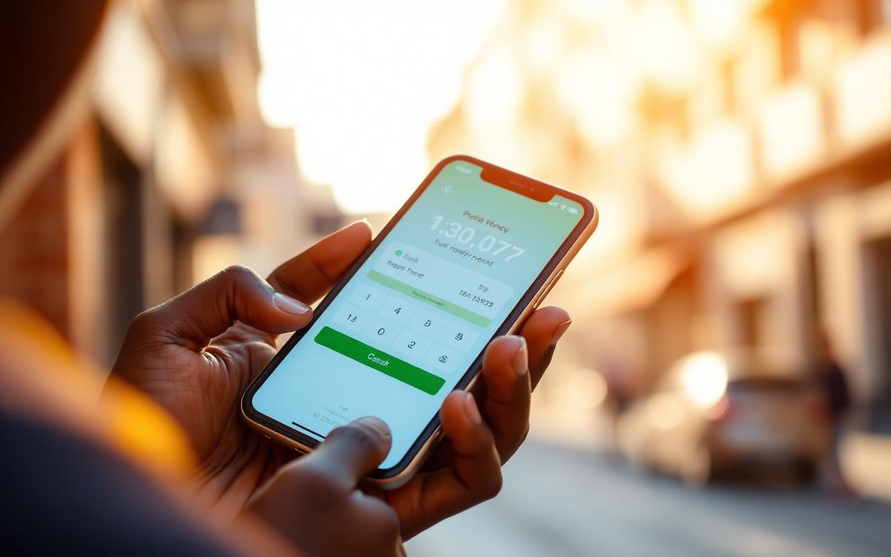 Paiement mobile money depuis la RDC